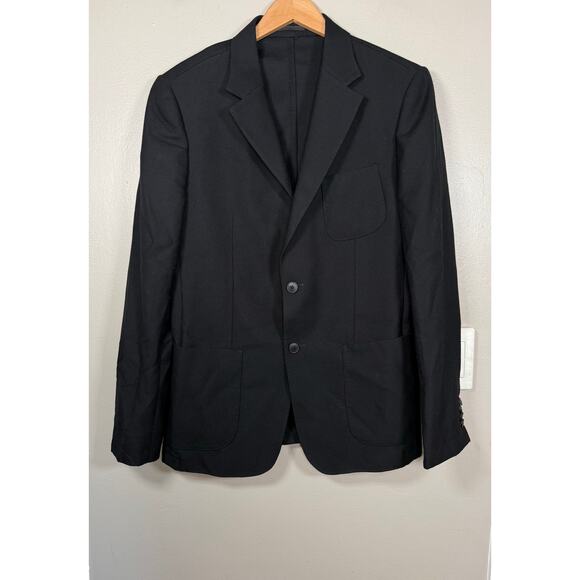 NWOT Z Zegna Unlined Shirt Jacket Blazer Tech Merino size 48R $1200 - Picture 6 of 12